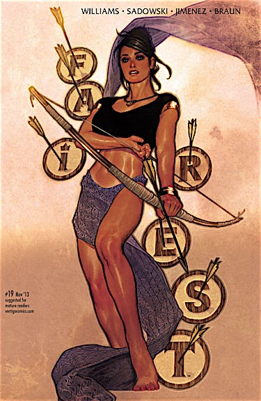 Fairest #19 preview images