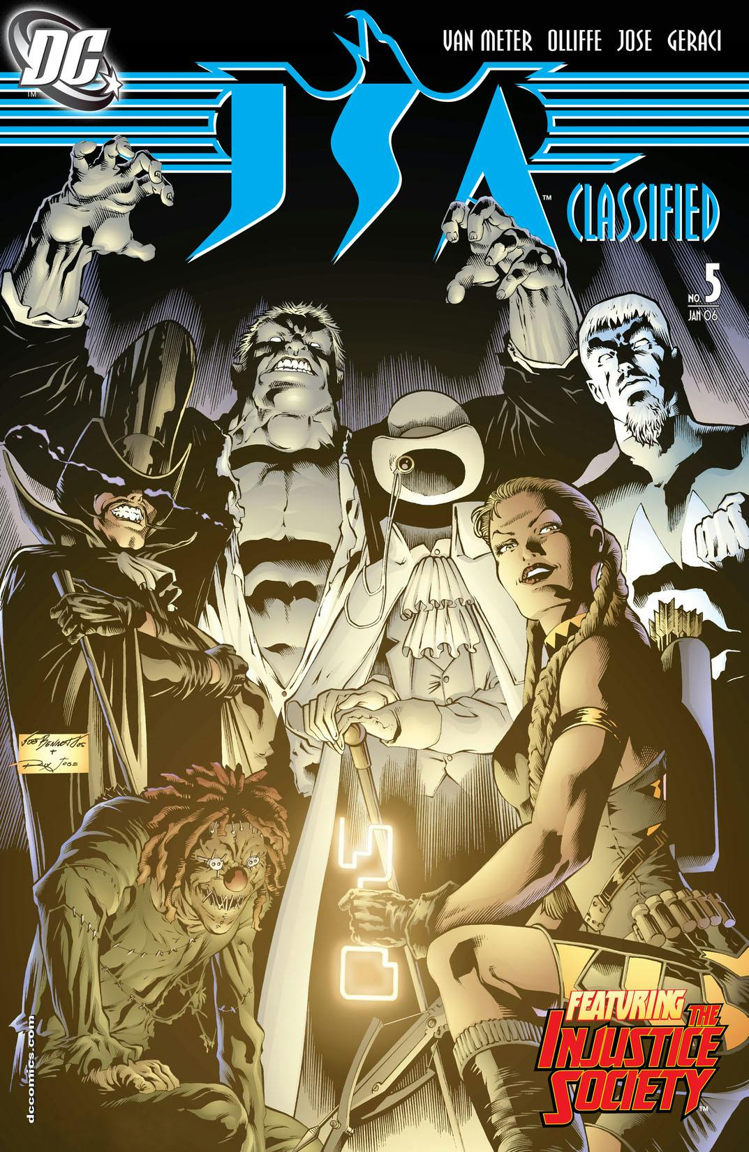 JSA: Classified #5 preview images