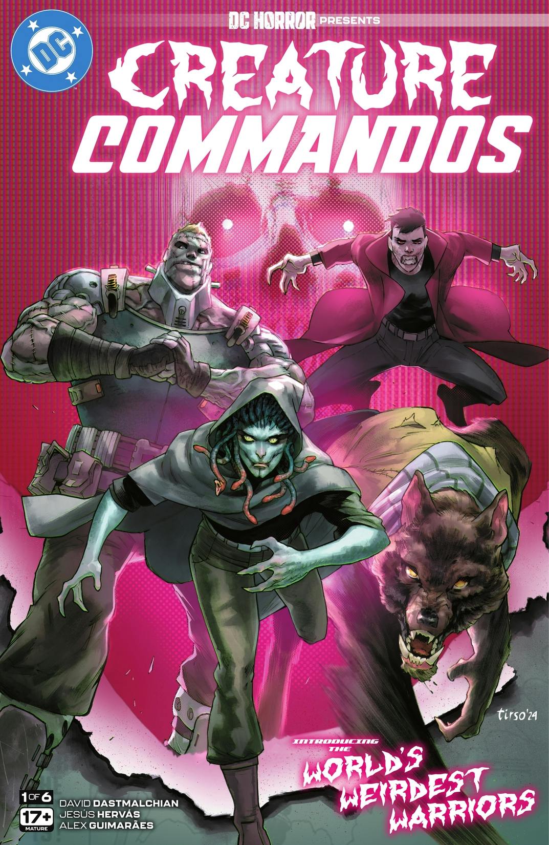 DC Horror Presents: Creature Commandos #1 preview images