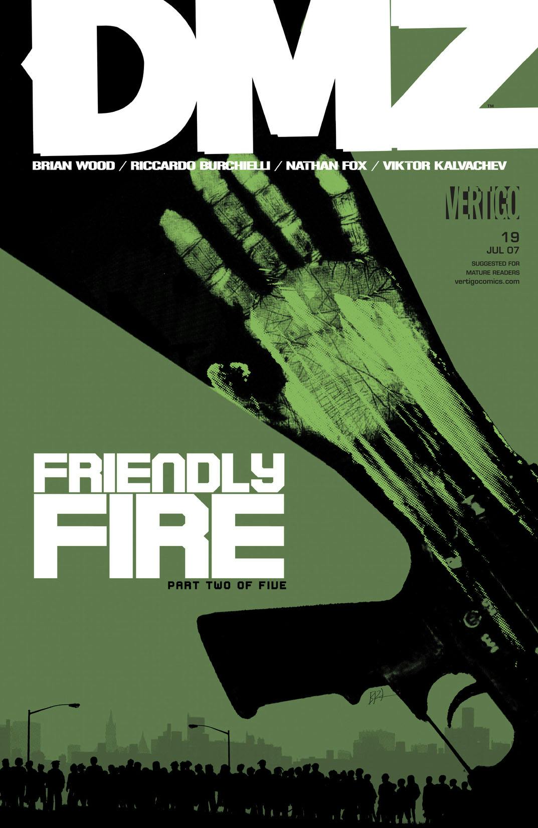 DMZ #19 preview images