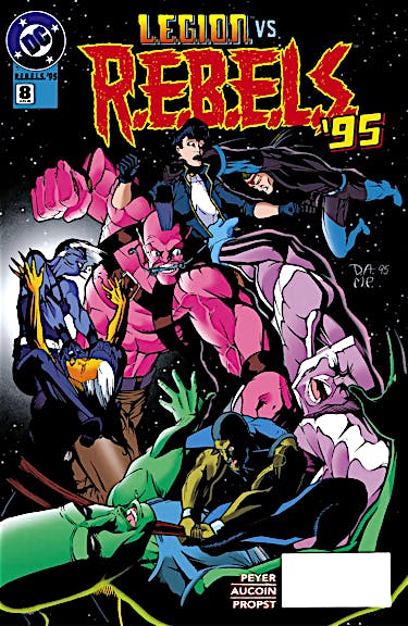 R.E.B.E.L.S. (1994-) #8 preview images