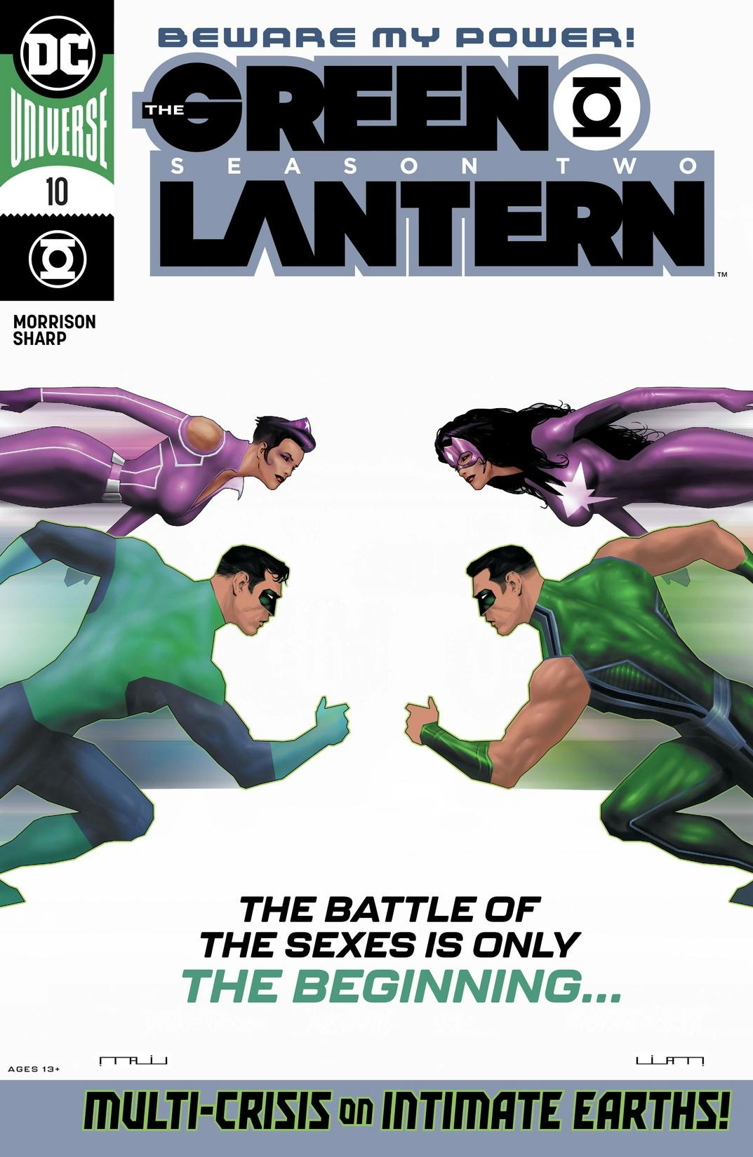 The Green Lantern Season Two #10 preview images