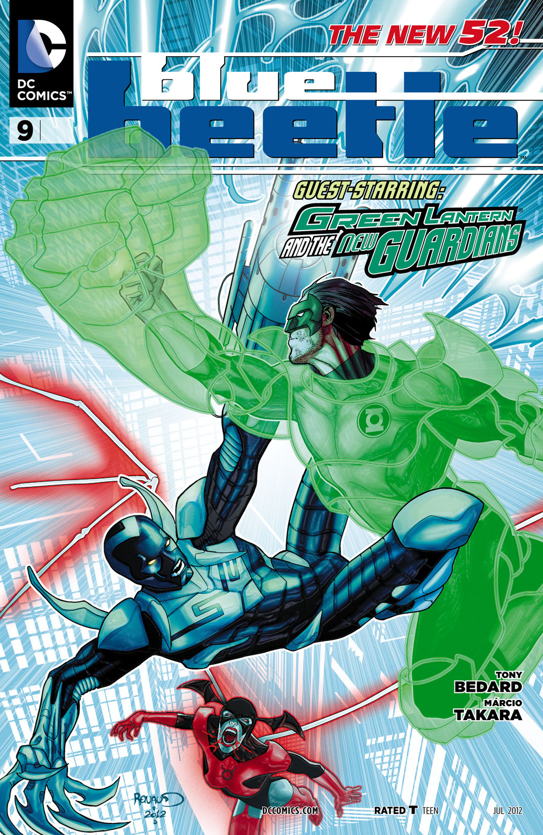 Blue Beetle (2011-) #9 preview images