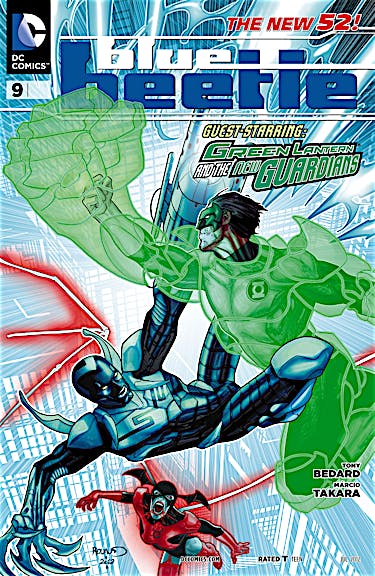 Blue Beetle (2011-) #9 preview images