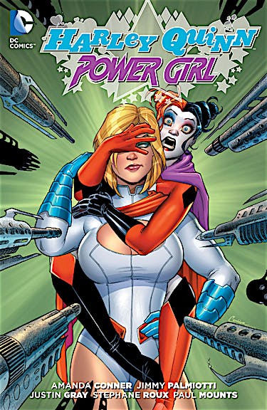 Harley Quinn and Power Girl preview images