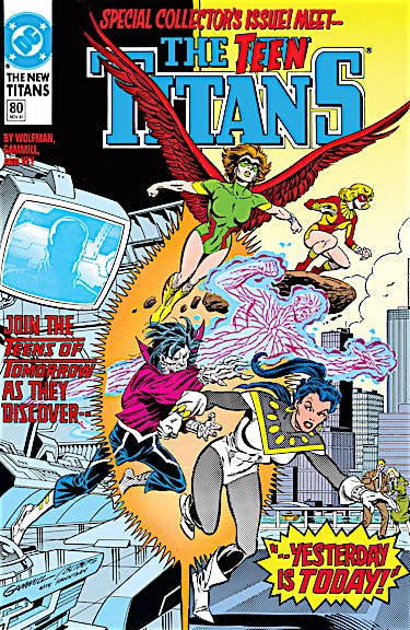 The New Titans #80 preview images
