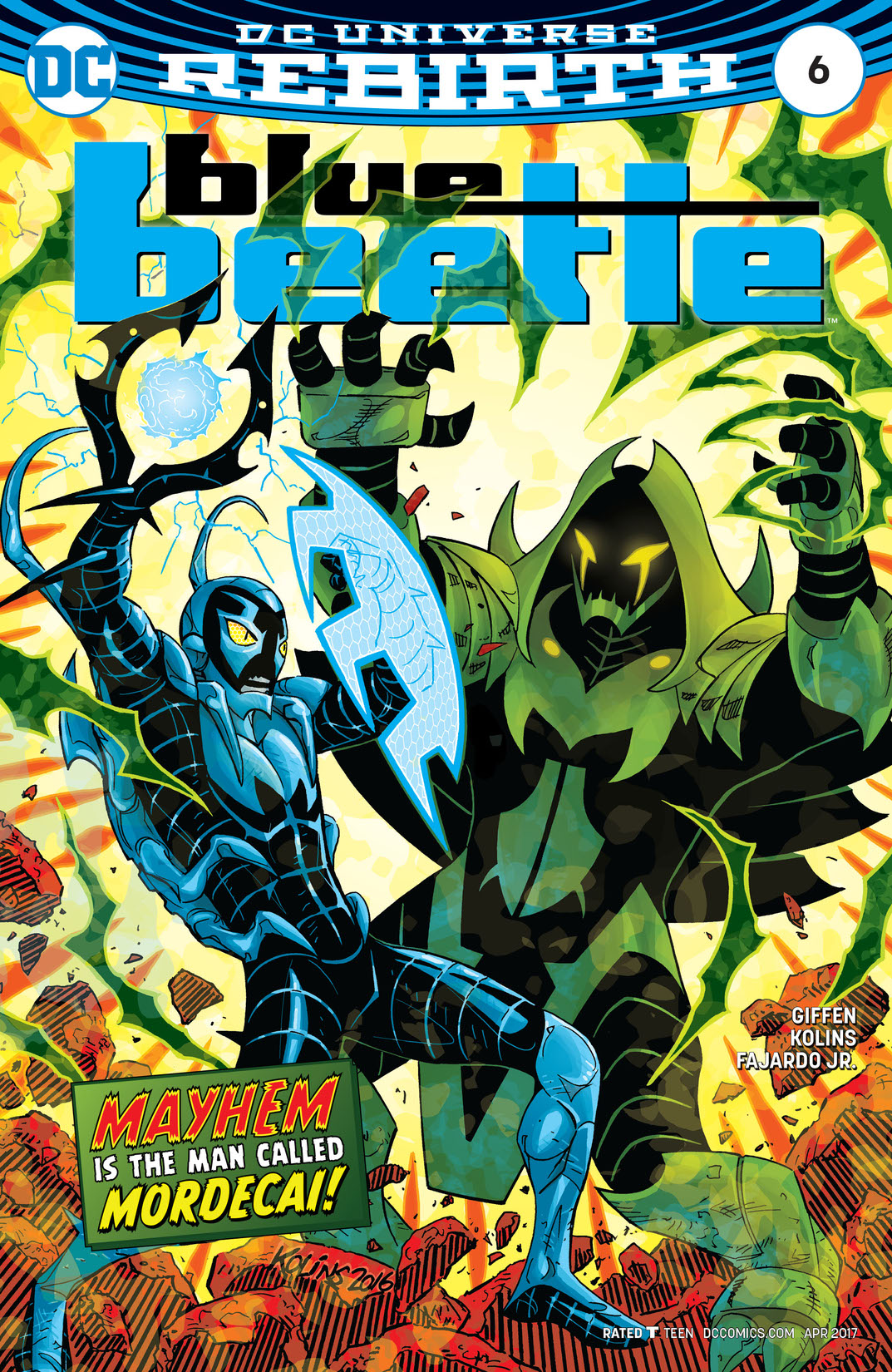 Blue Beetle (2016-) #6 preview images