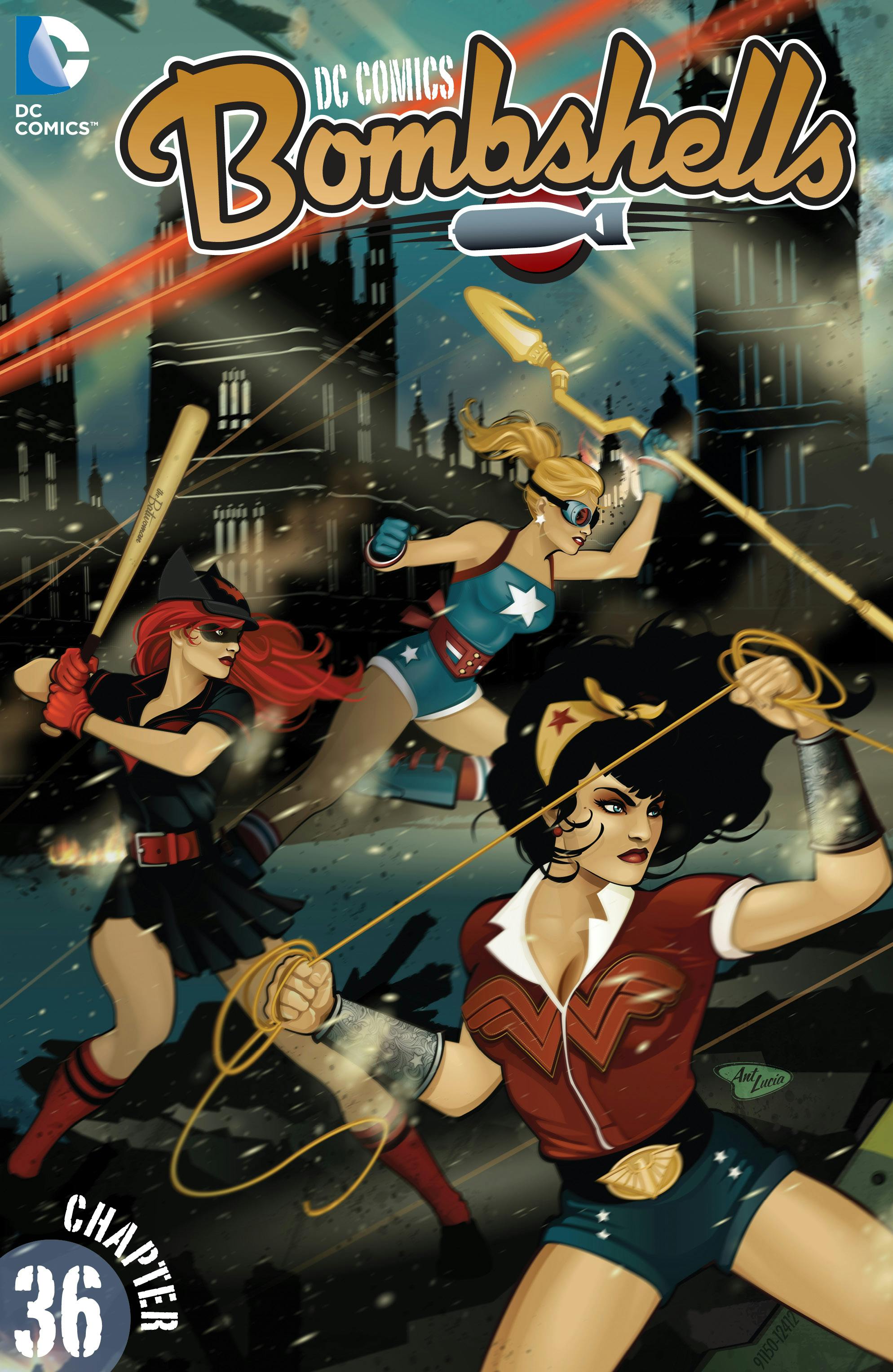 DC Comics: Bombshells #36 preview images