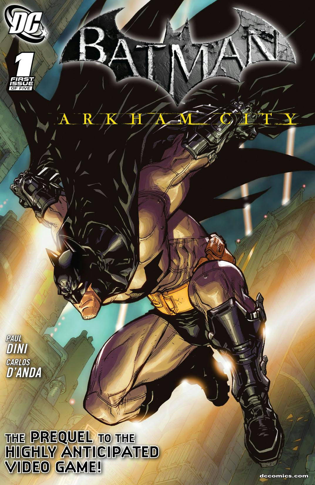 Batman: Arkham City #1 preview images
