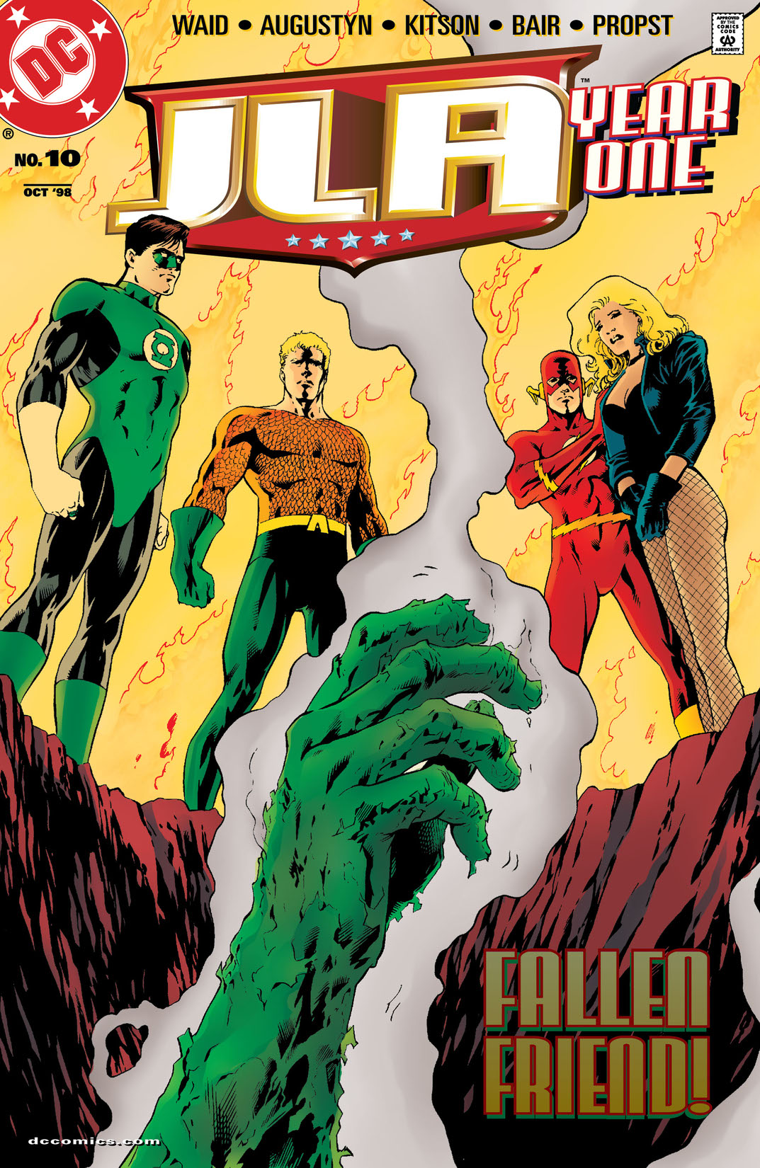 JLA: Year One #10 preview images