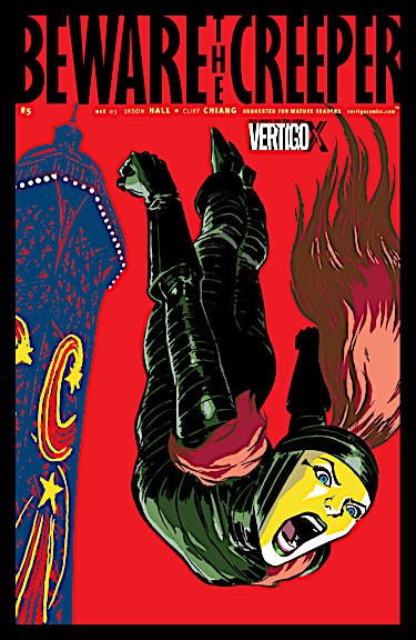 Beware the Creeper #5 preview images