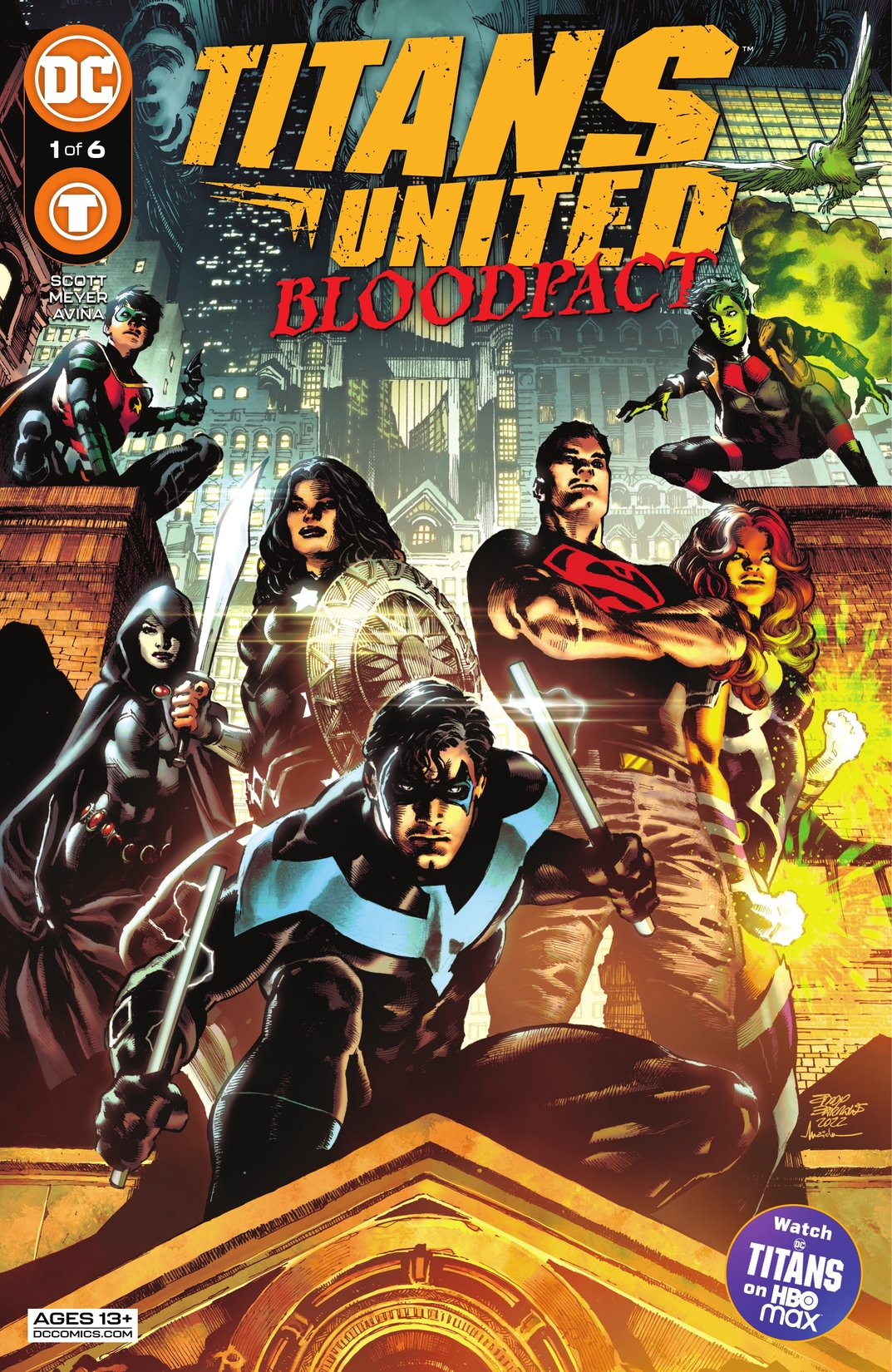 Titans United: Bloodpact #1 preview images