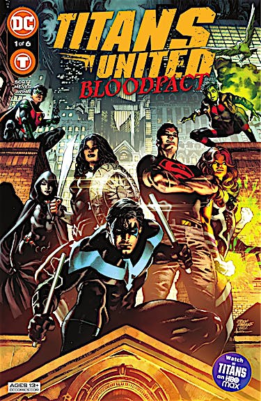Titans United: Bloodpact #1 preview images