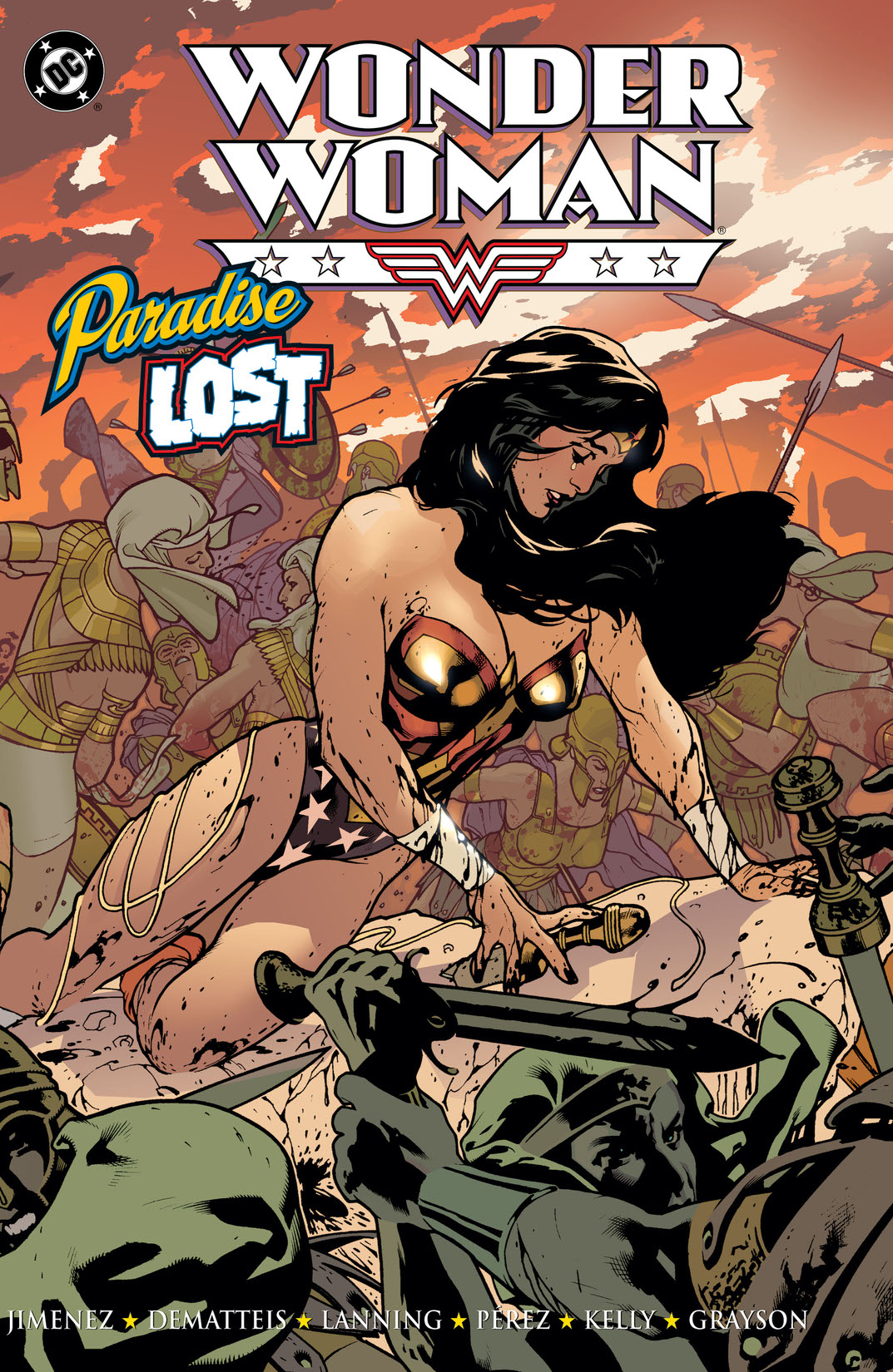 Wonder Woman: Paradise Lost preview images