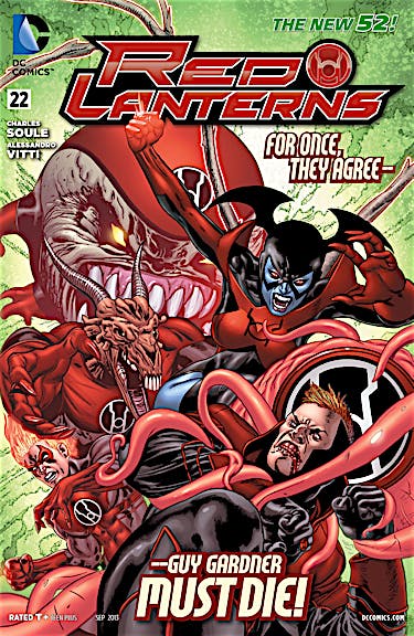 Red Lanterns #22 preview images