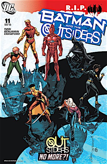 Batman and the Outsiders (2007-) #11 preview images