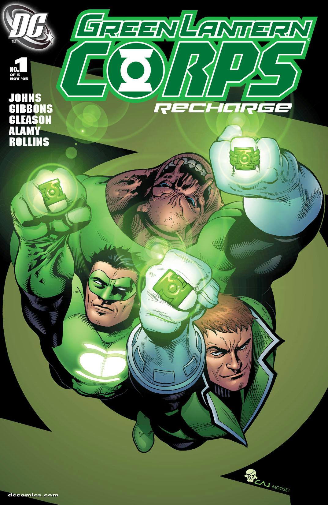 Green Lantern Corps: Recharge #1 preview images