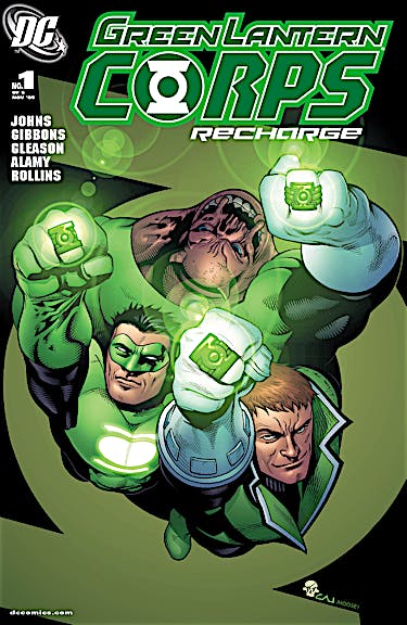 Green Lantern Corps: Recharge #1 preview images
