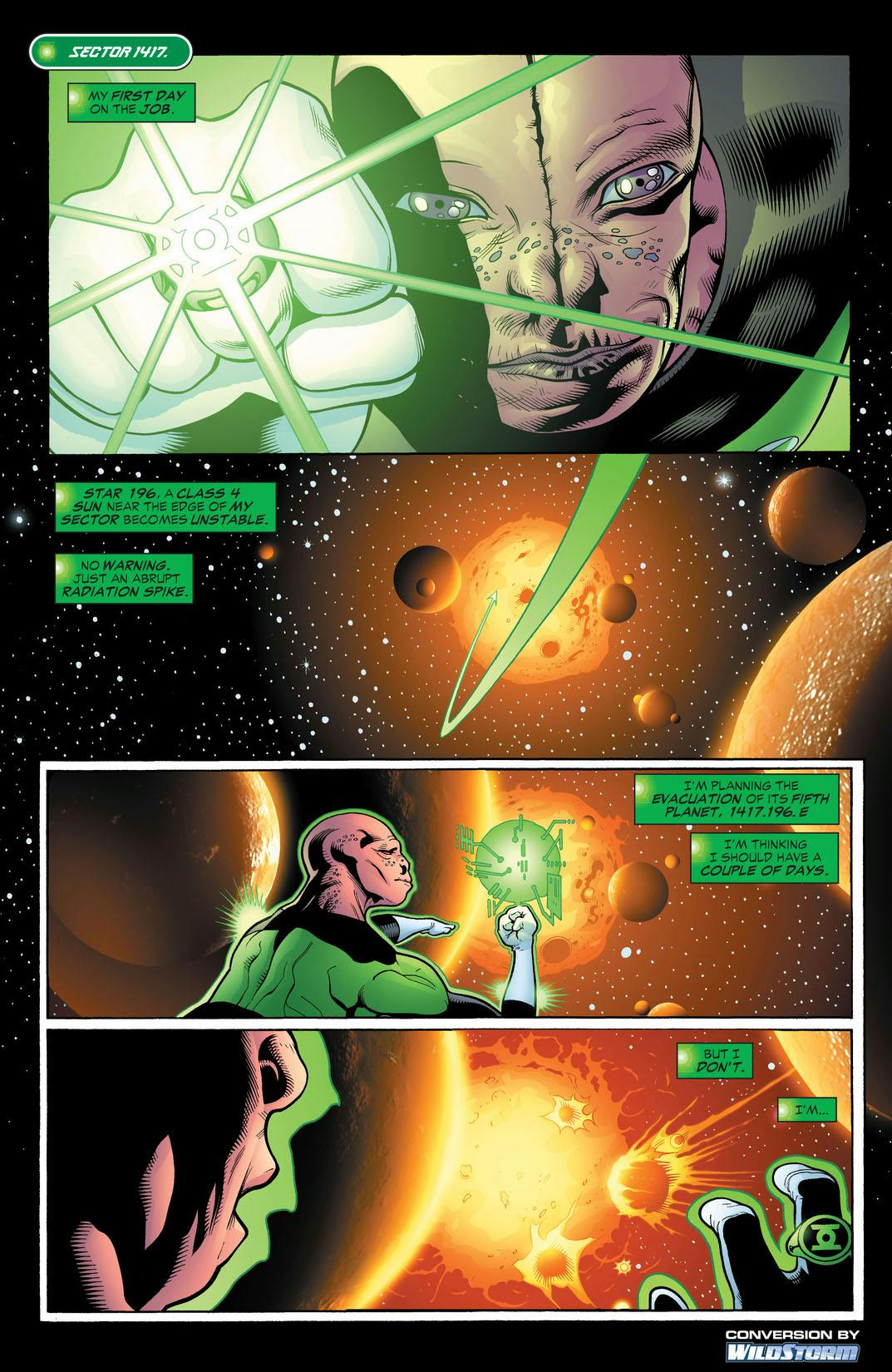 Green Lantern Corps: Recharge series preview1