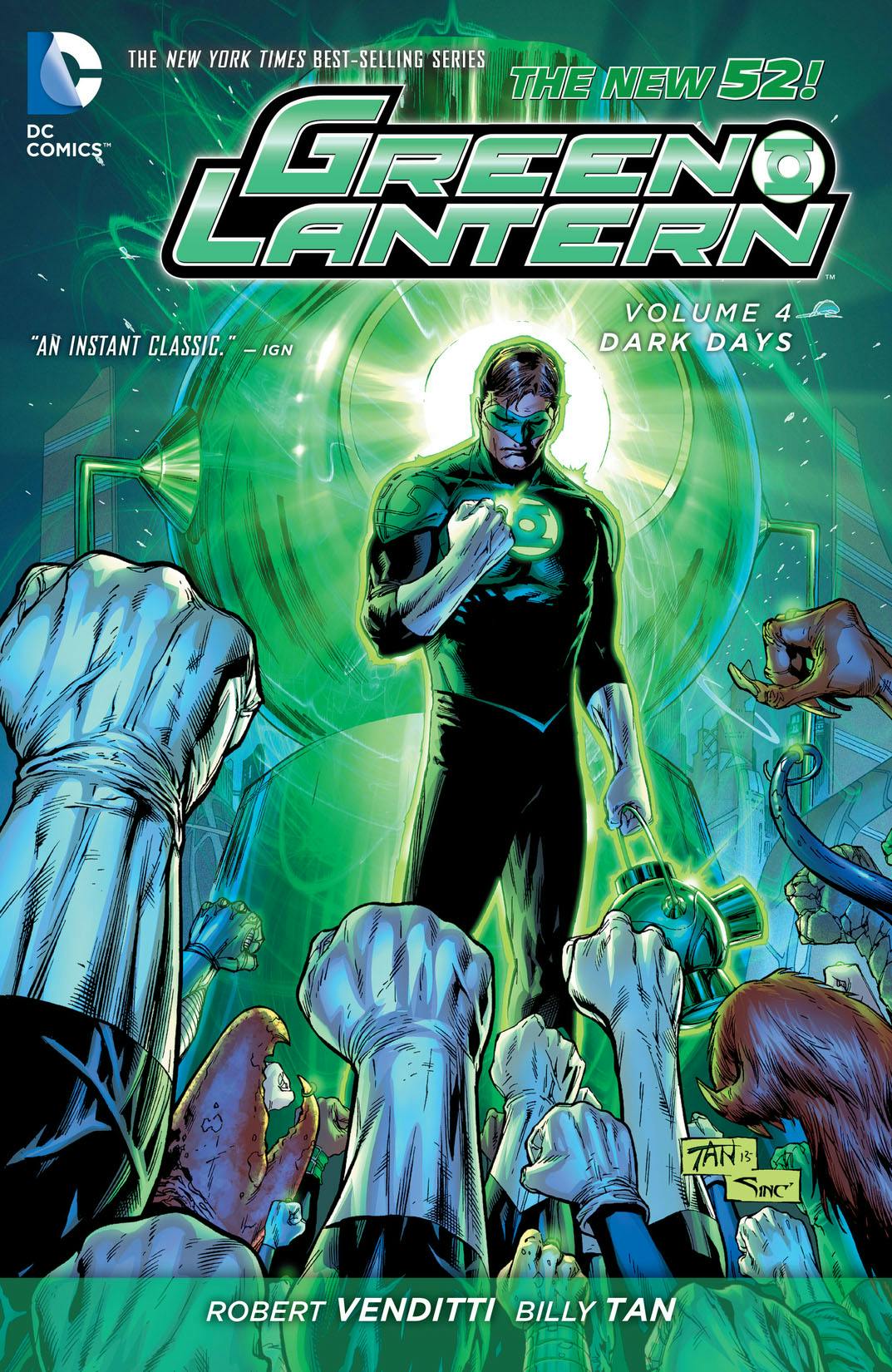 Green Lantern Vol. 4: Dark Days preview images
