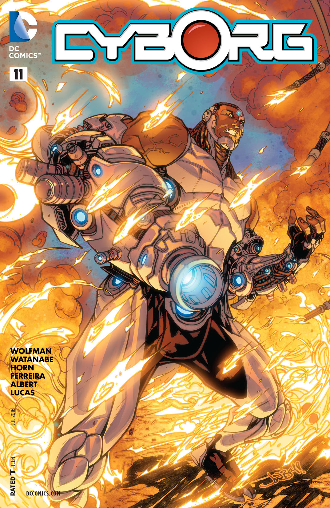 Cyborg (2015-) #11 preview images