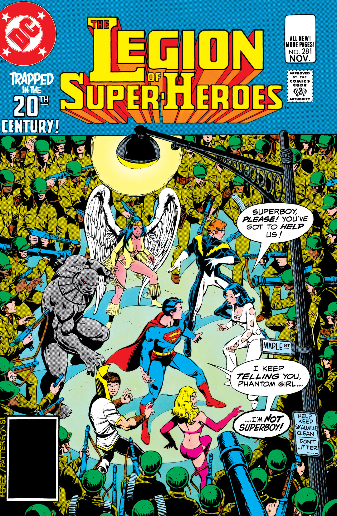 The Legion of Super-Heroes (1980-) #281 preview images