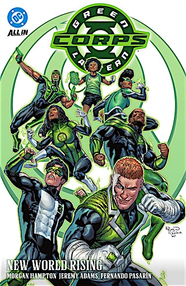 Green Lantern Corps Vol. 1: New World Rising preview images