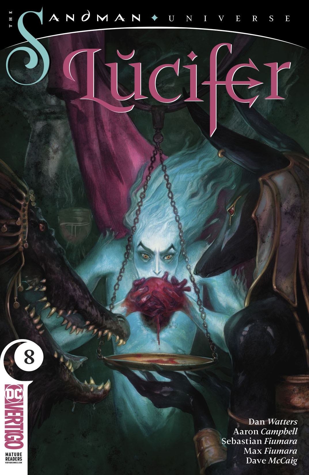 Lucifer #8 preview images
