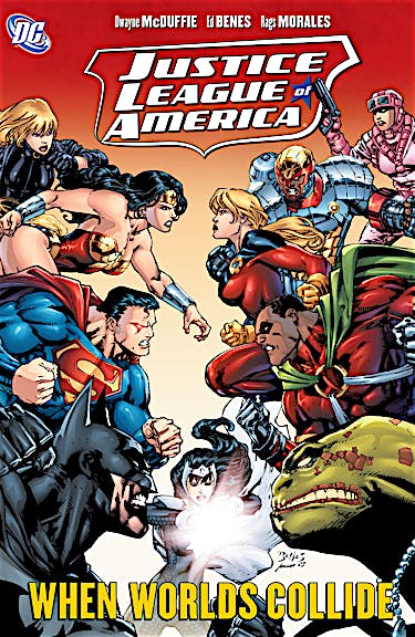 Justice League of America: When World's Collide preview images
