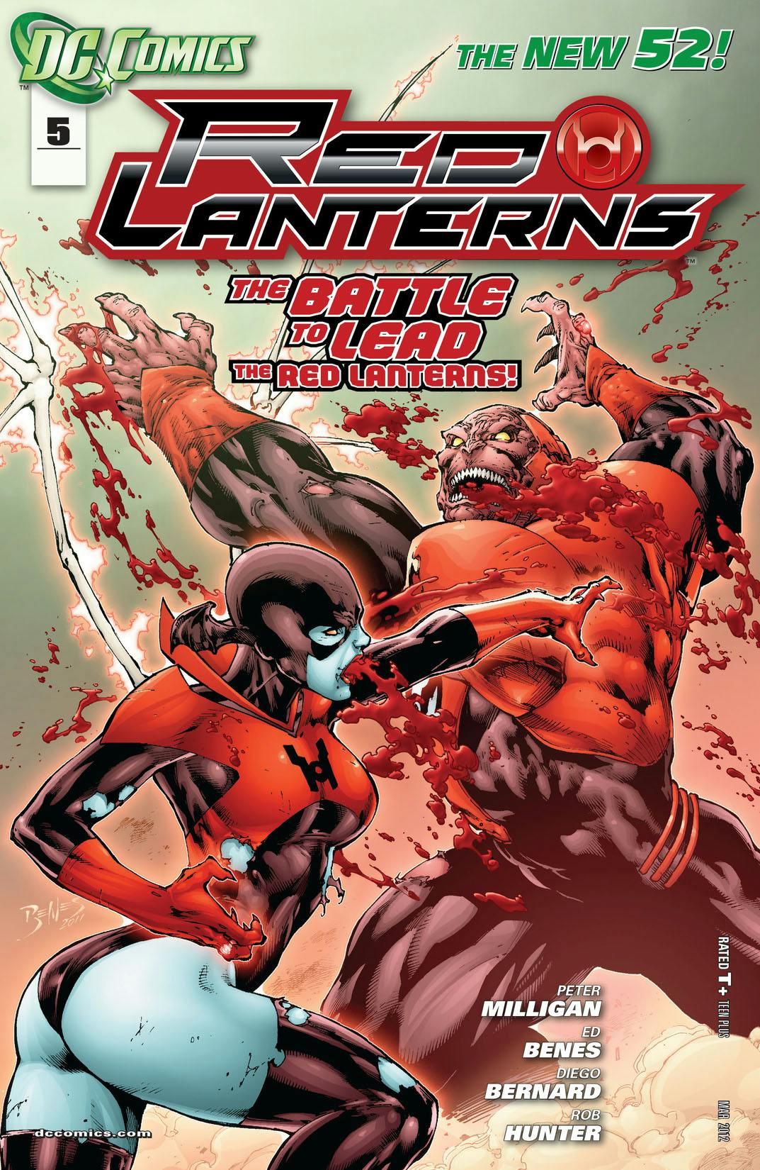 Red Lanterns #5 preview images