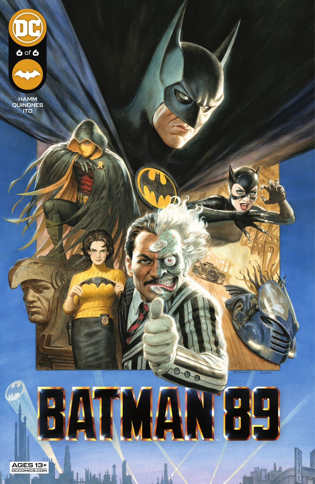 Batman '89 #6 preview images