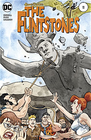 The Flintstones #11 preview images