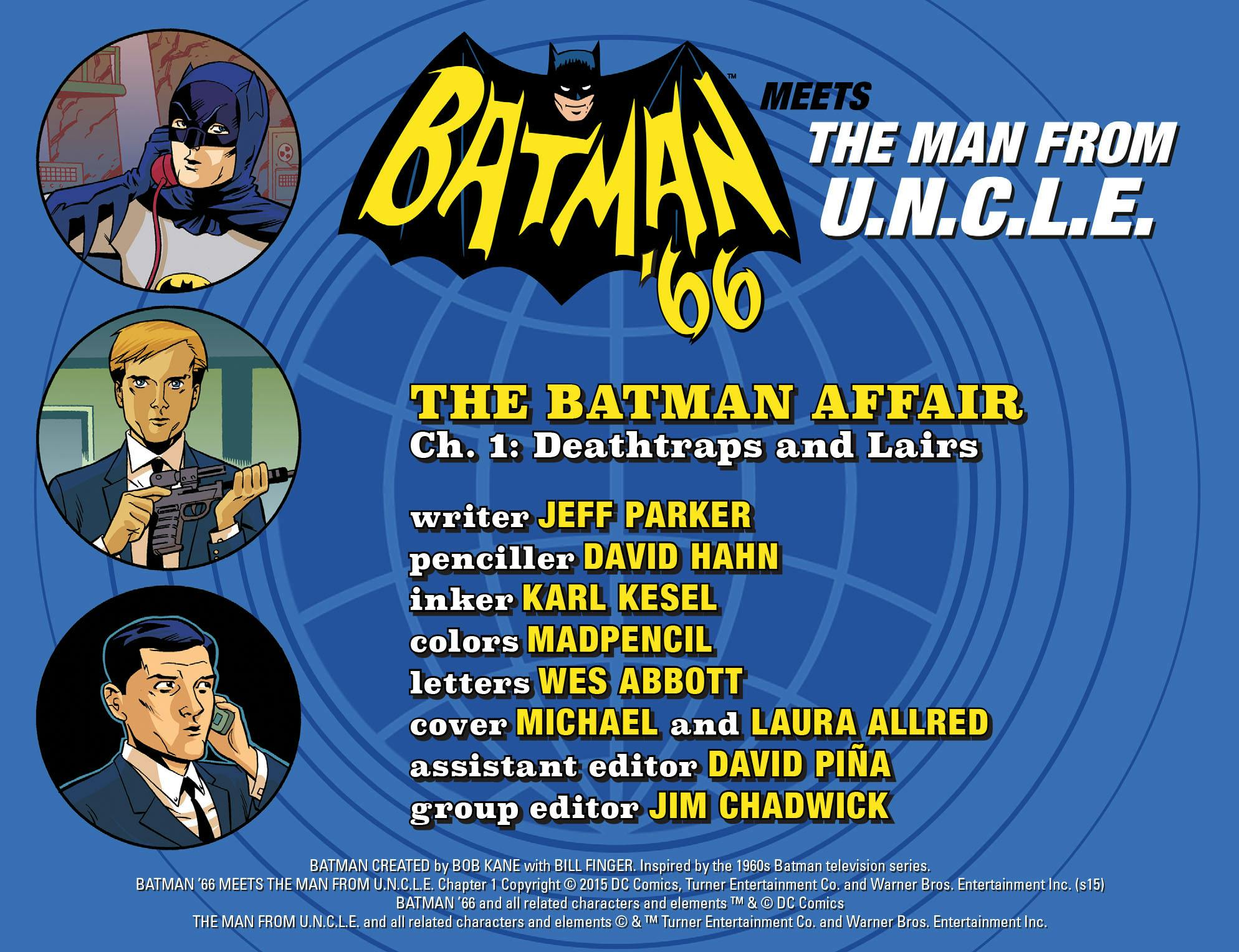 Batman '66 Meets the Man From UNCLE series preview1