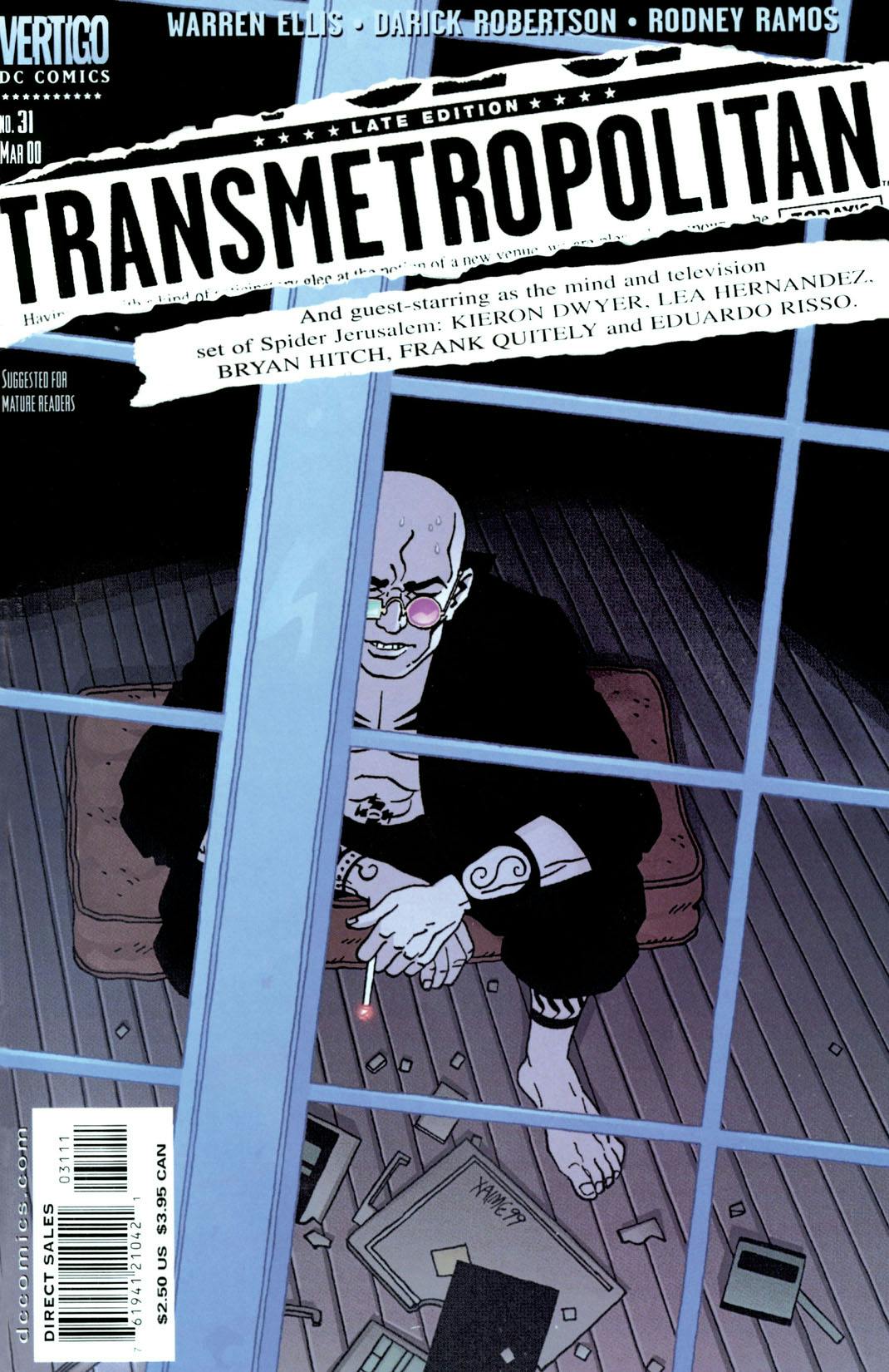 Transmetropolitan #31 preview images