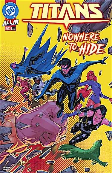 Titans #18 preview images