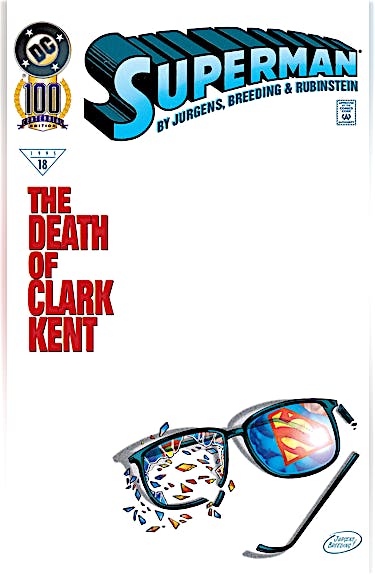 Superman (1986-) #100 preview images