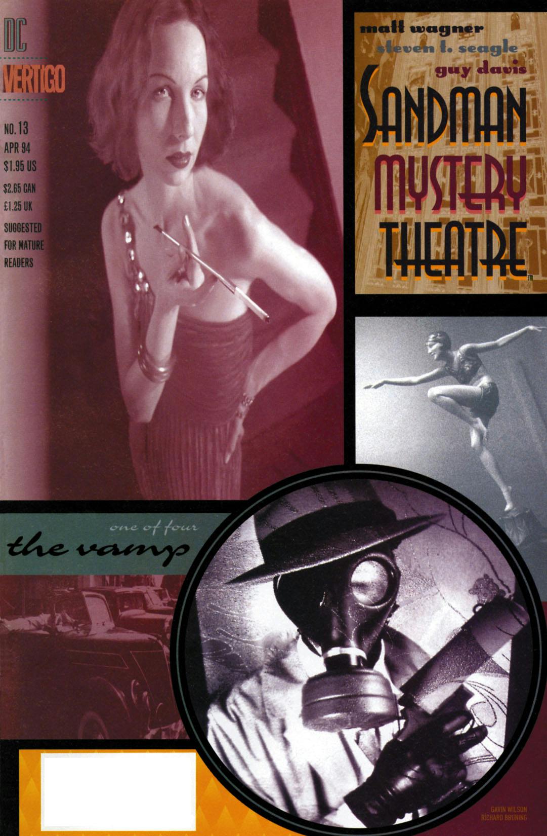 Sandman Mystery Theatre #13 preview images