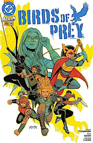 Birds of Prey #14 preview images