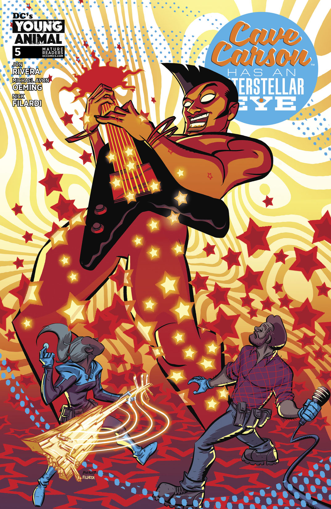 Cave Carson Has an Interstellar Eye #5 preview images