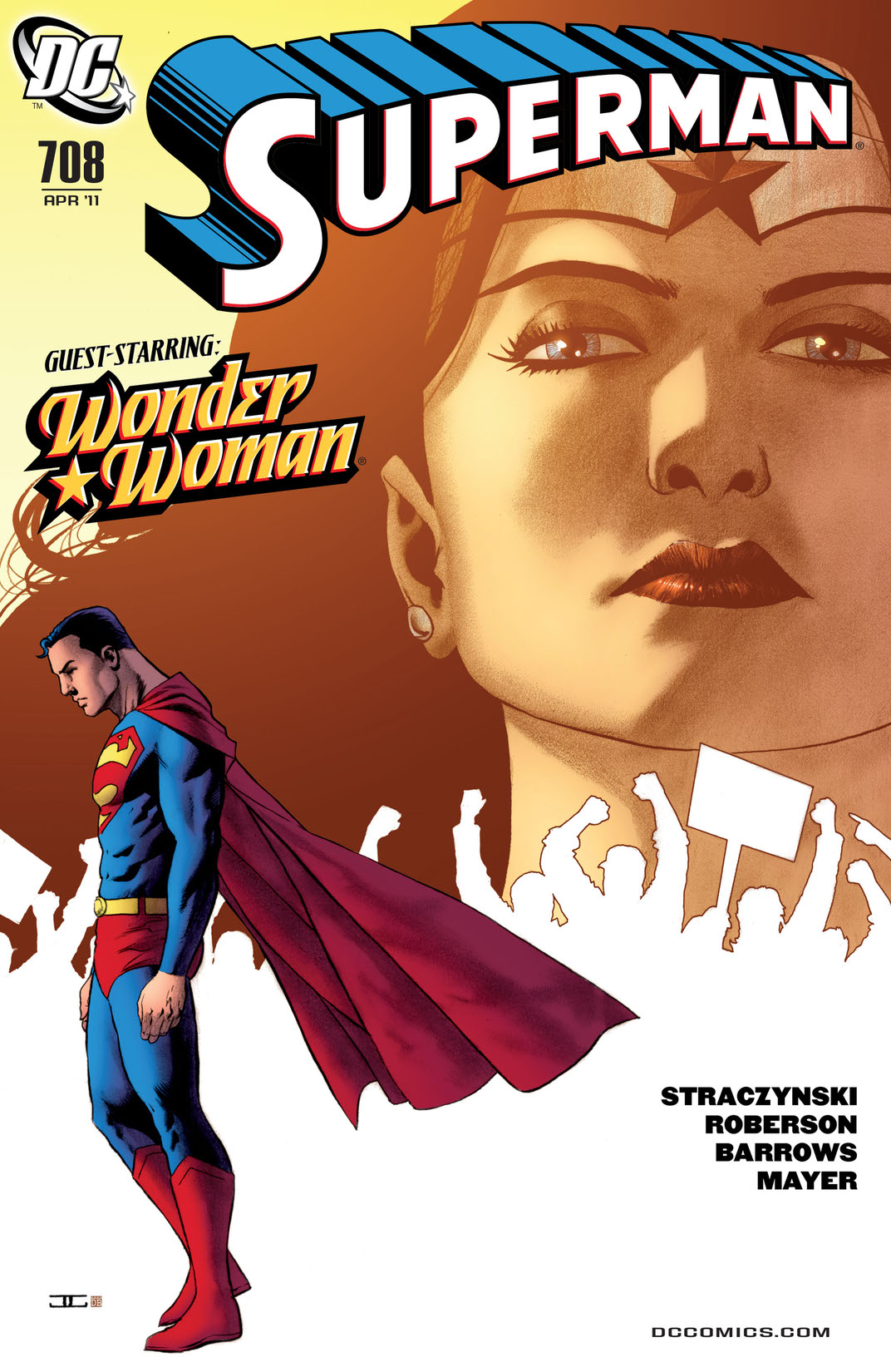 Superman (2006-) #708 preview images