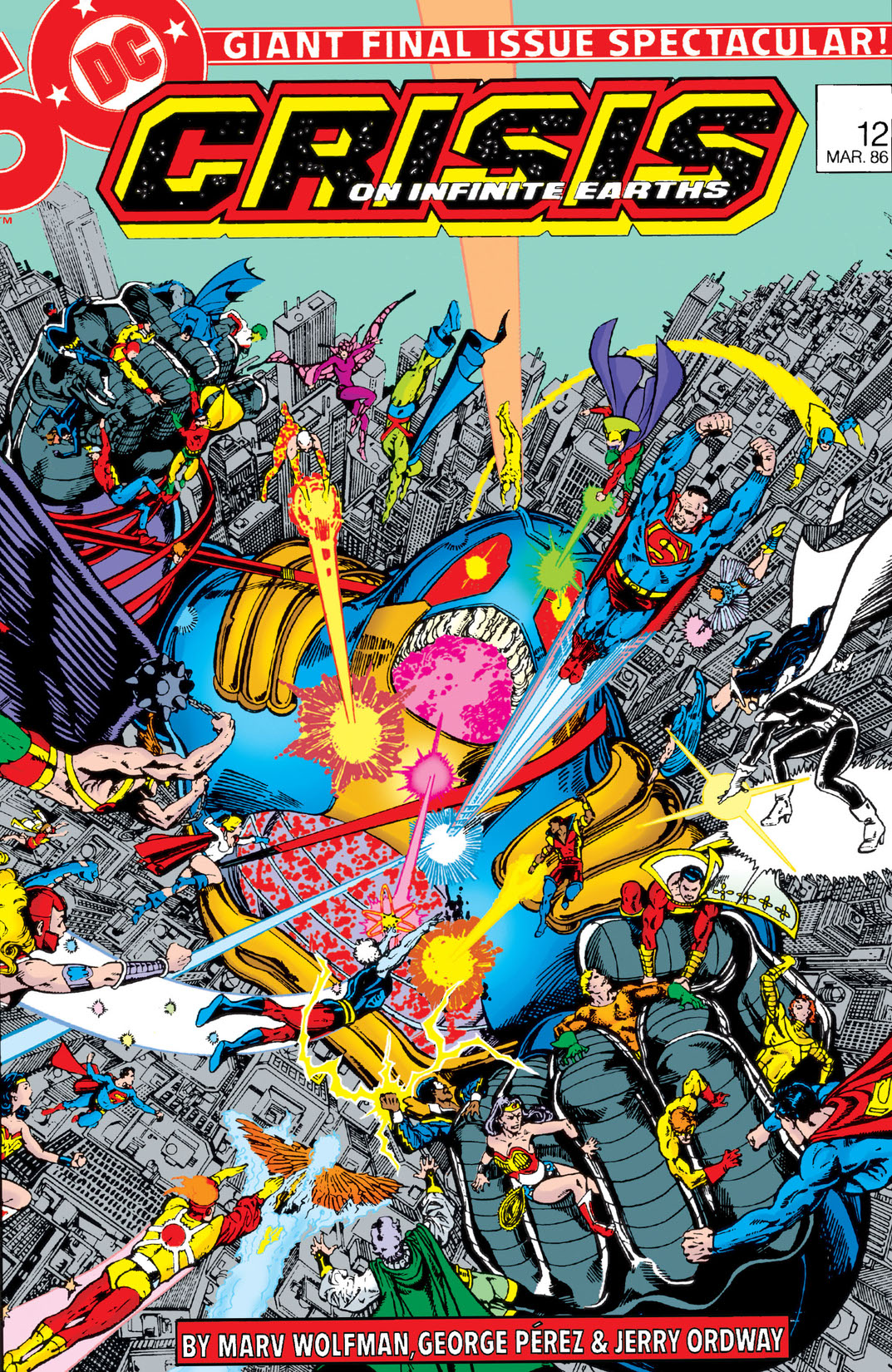 Crisis on Infinite Earths #12 preview images