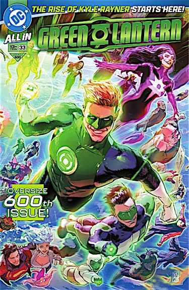 Green Lantern #33 preview images