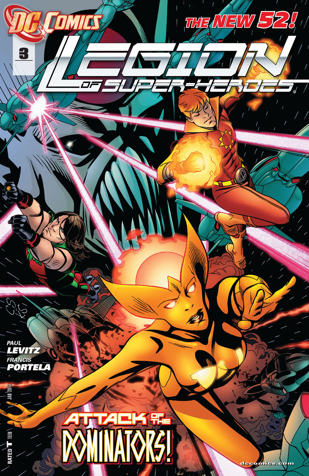Legion of Super-Heroes (2011-) #3 preview images