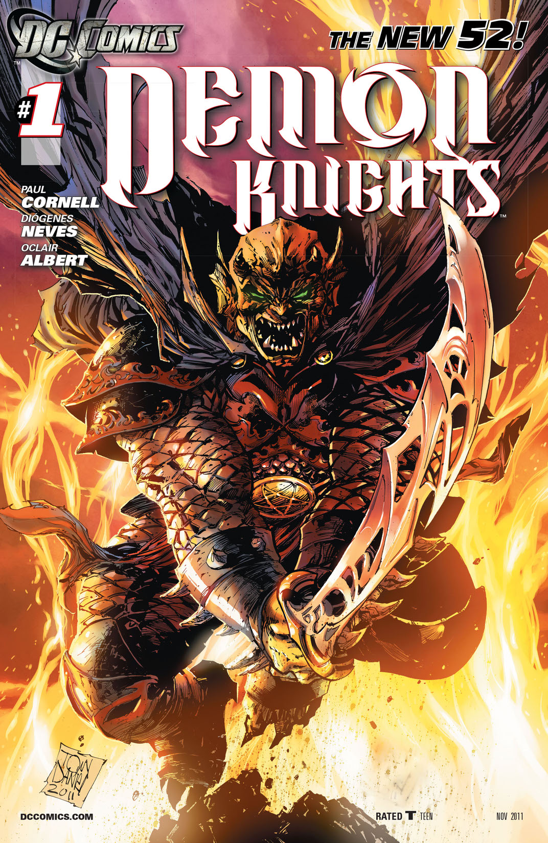 Demon Knights #1 preview images