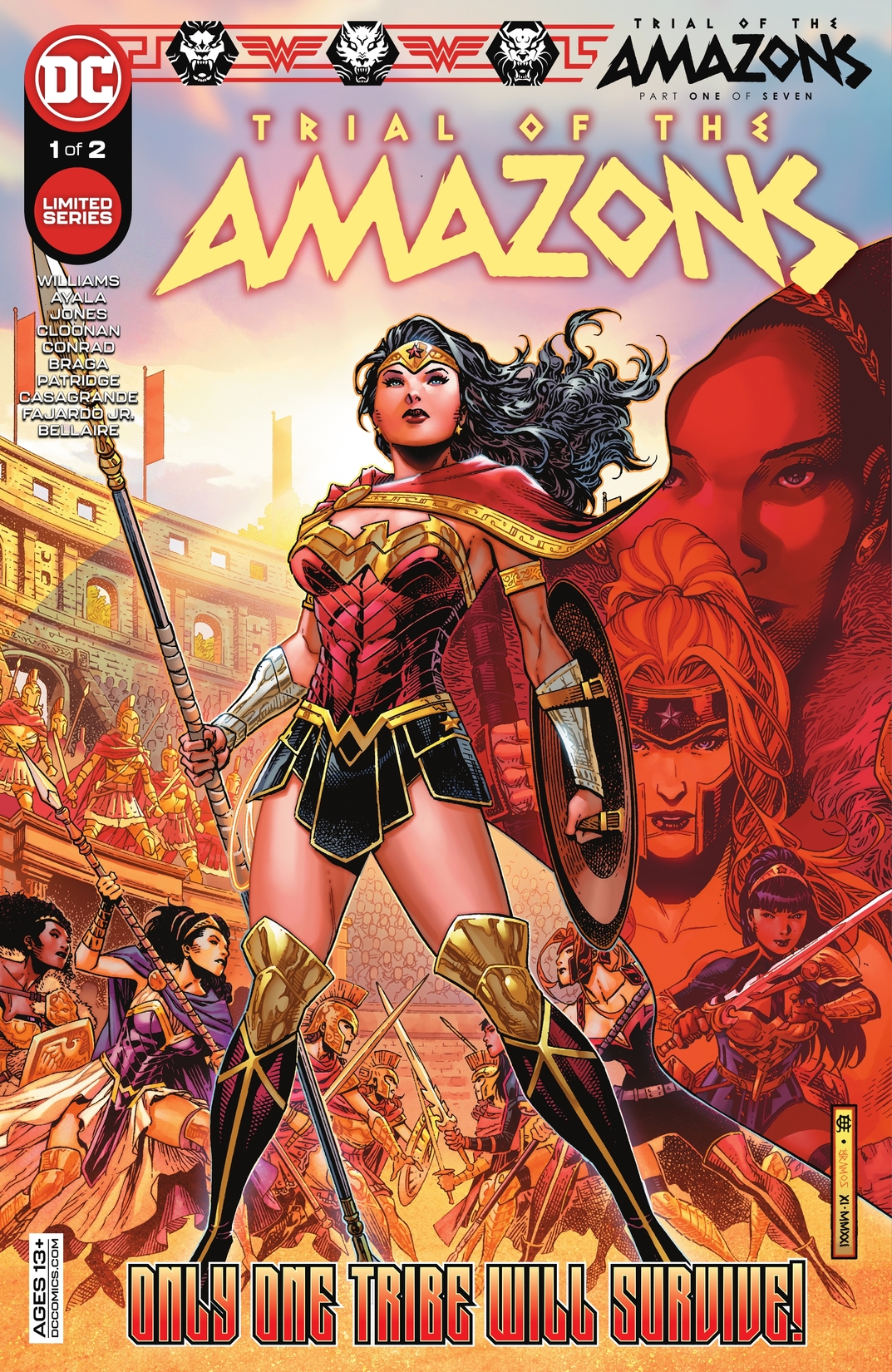 Trial of the Amazons (2022) #1 preview images