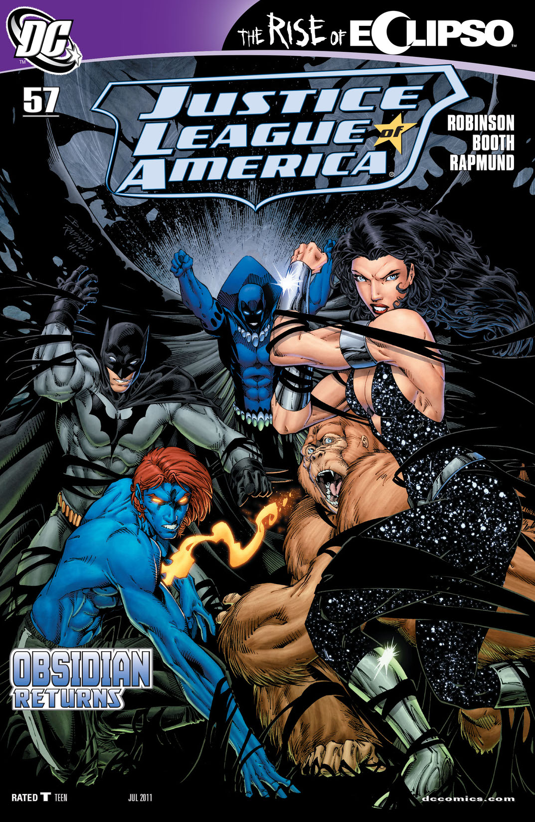 Justice League of America (2006-) #57 preview images