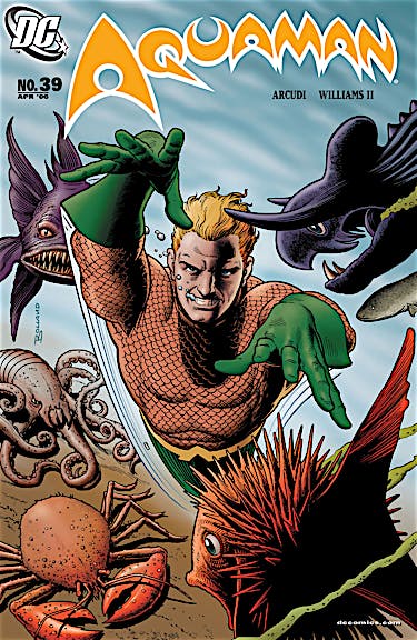 Aquaman (2002-) #39 preview images