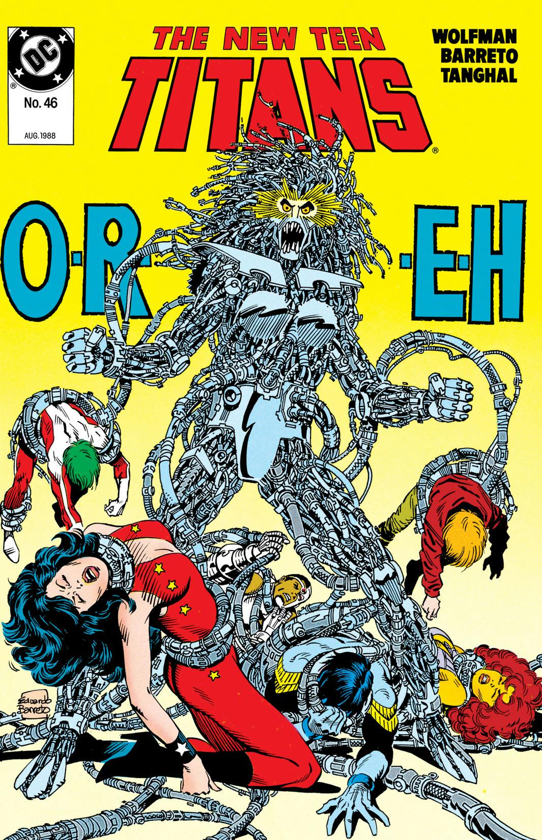 The New Teen Titans #46 preview images