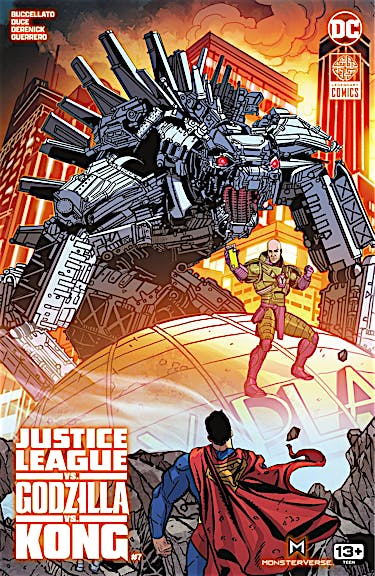 Justice League vs. Godzilla vs. Kong #7 preview images