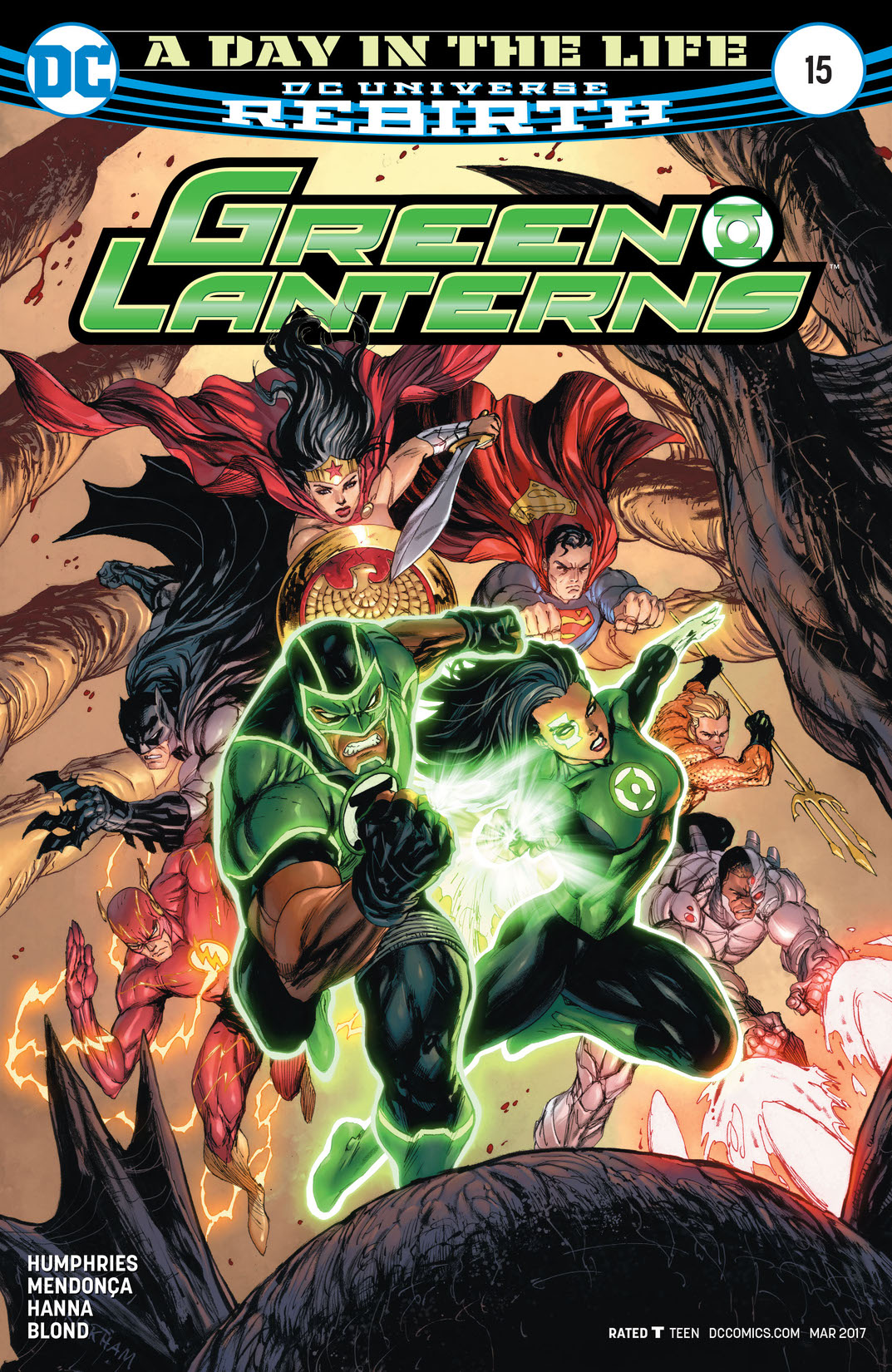 Green Lanterns #15 preview images